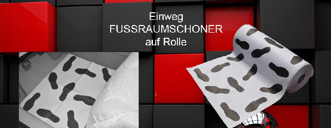 RUN Germany KFZ Einweg Fussraumschoner auf Rolle 