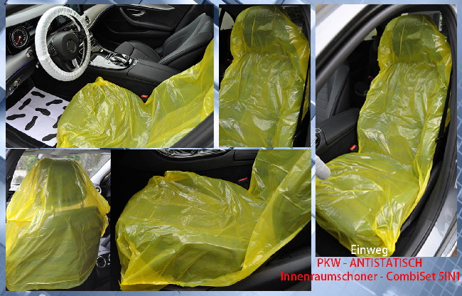 Disposable Car interior protector COMBI-SET ANTISTATIC